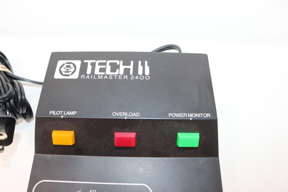 MRC Tech II Railmaster 2400 Train Controller Power Pack W/ Box and Instructions