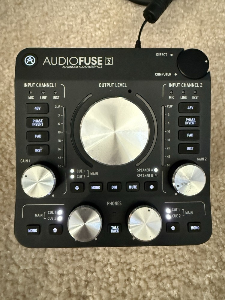 Arturia AudioFuse Rev2 USB Audio Interface - Excellent Condition