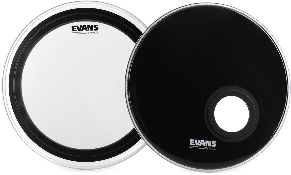 Evans EMAD2 Bass Drum System Bundle - 18 inch