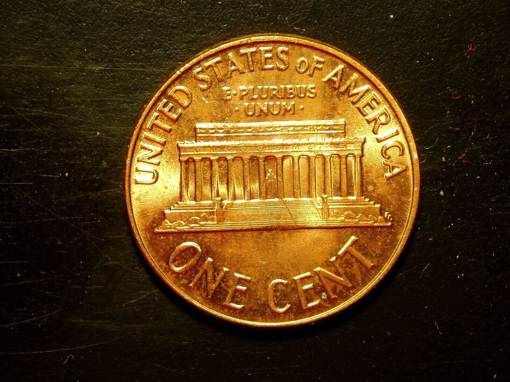 1963 ONE AU LINCOLN MEMORIAL CENT #5