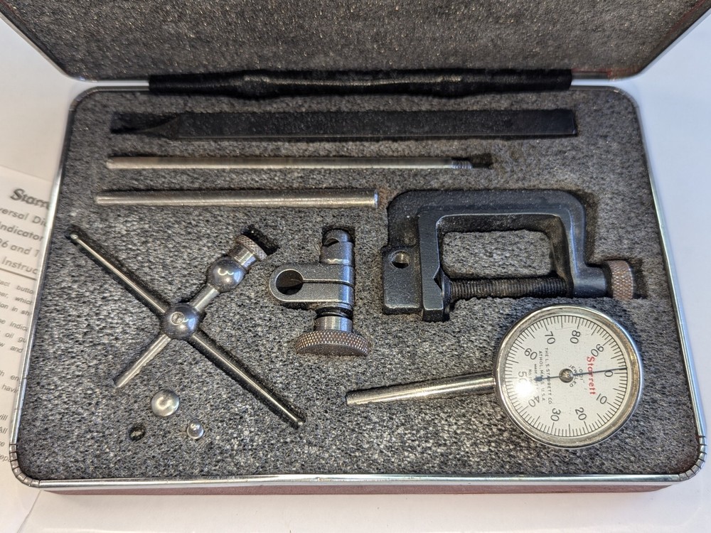 STARRETT 196 DIAL INDICATOR SET / Incomplete Set