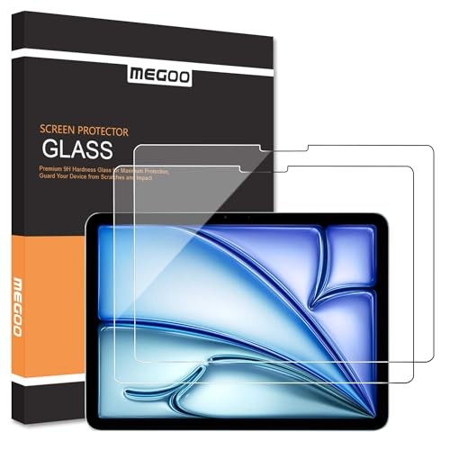 2 Pack Screen Protector for iPad Air 11" M2-M3 (2024-2025)