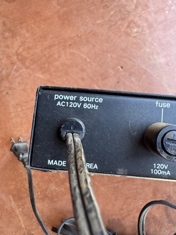 Bogen TP-100A Digital Tuner Powers On