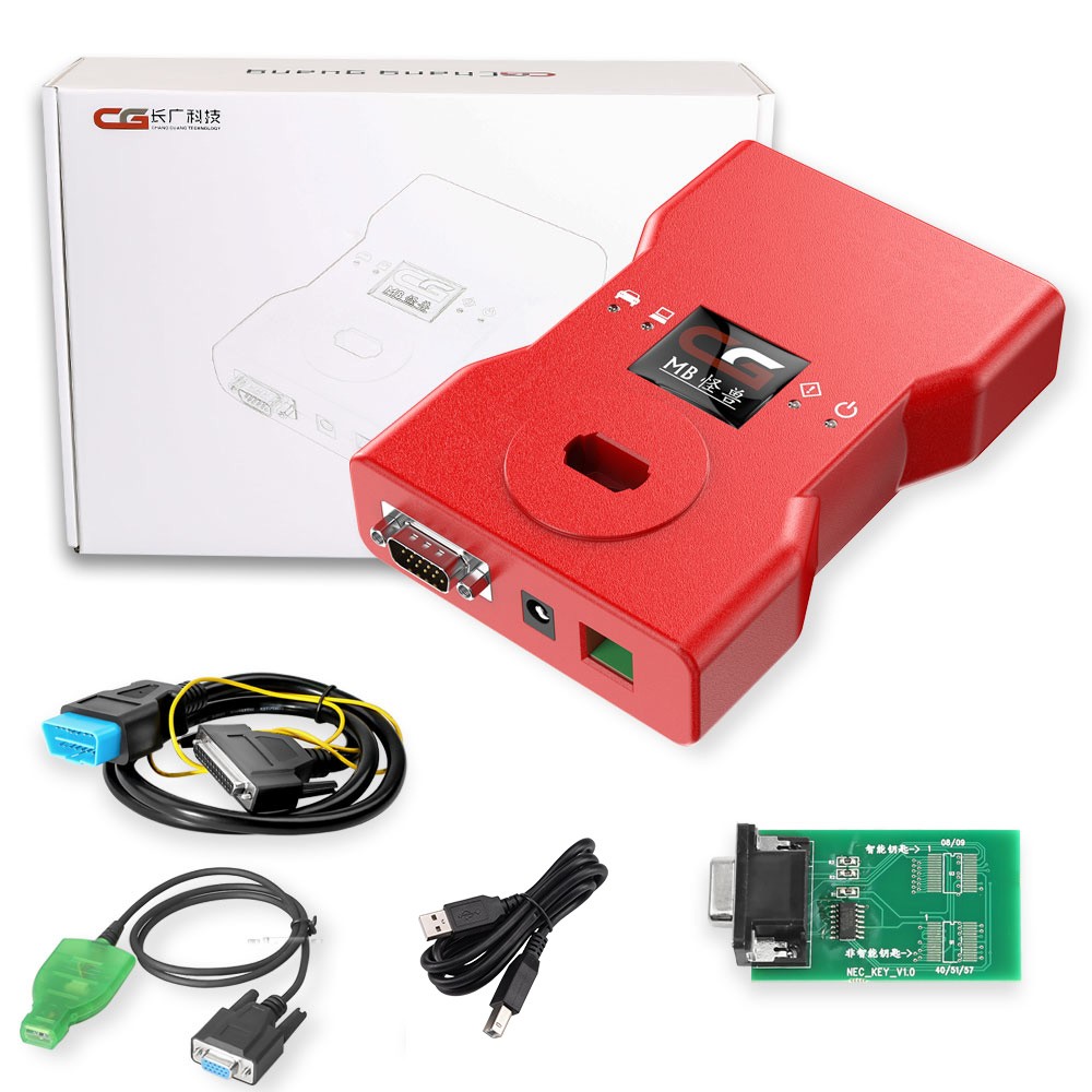 CGDI MB With Full Adapter Include EIS Test Line+ELV Simulator+ELV/AC/NEC Adapter
