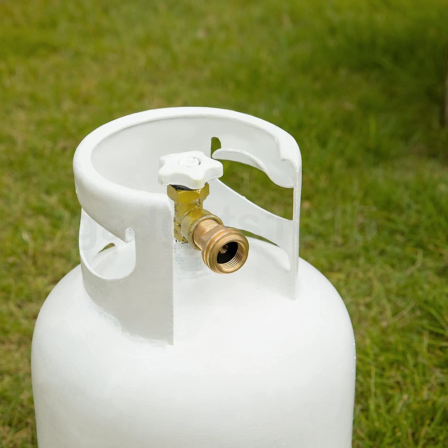 Propane Tank Refill Adapter Converts POL LP Tank Valve to QCC1/Type1 Regualtor