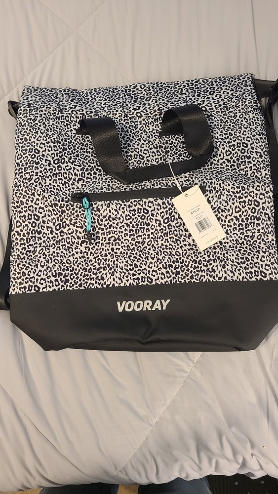 Vooray Flex Cinch Backpack Leopard Durable & Water Resistant