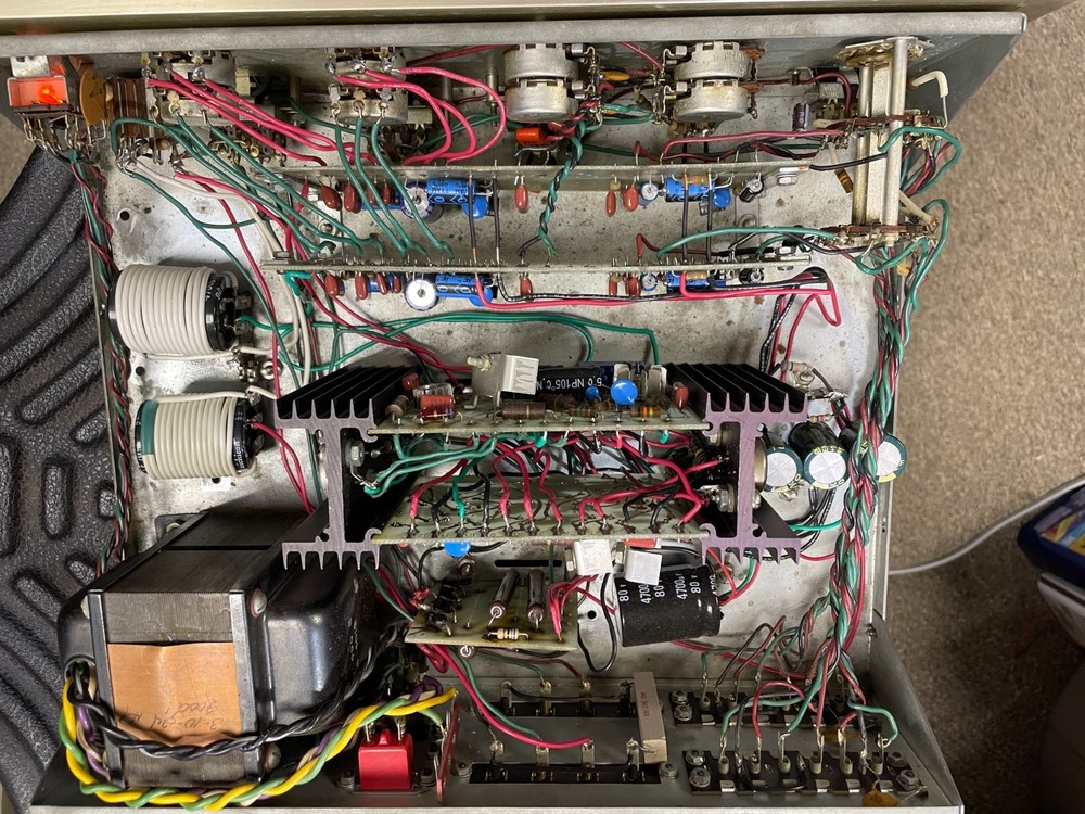 Dynaco SCA-80Q Integrated Amplifier Working