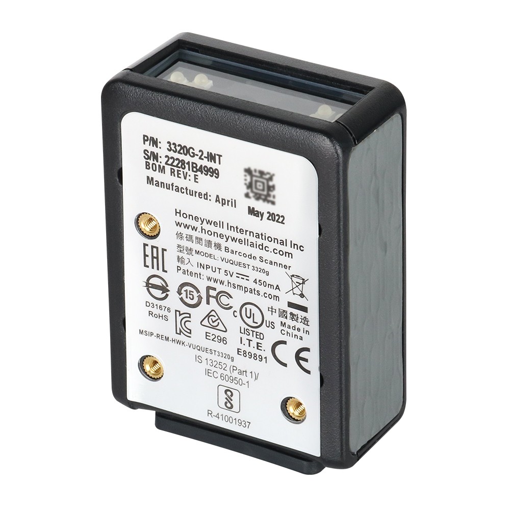 Honeywell 3320G Vuquest USB Barcode Scanner 1D 2D QR Code Reader Black USA