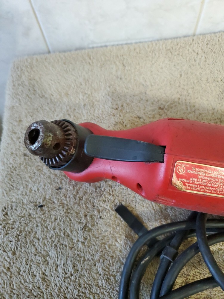 Milwaukee 3/8” Right Angle Reversing Variable Speed Corded Drill # 0375-1