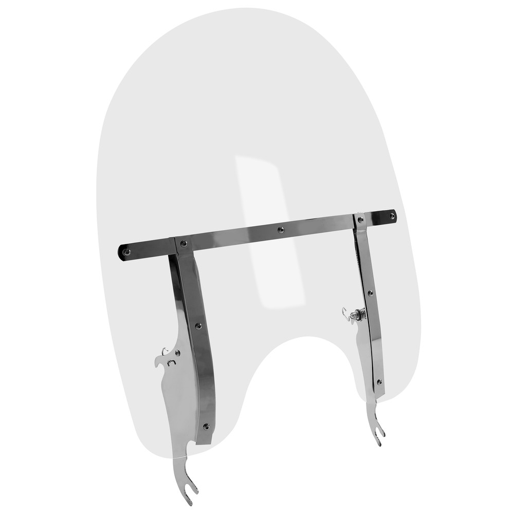 Clear Windshield Windscreen For Harley Heritage Softail Classic FLSTC 2000-2017