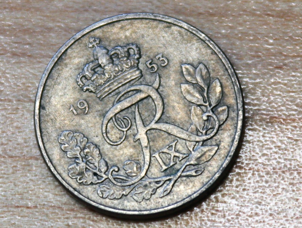 1953 Denmark 10 Ore