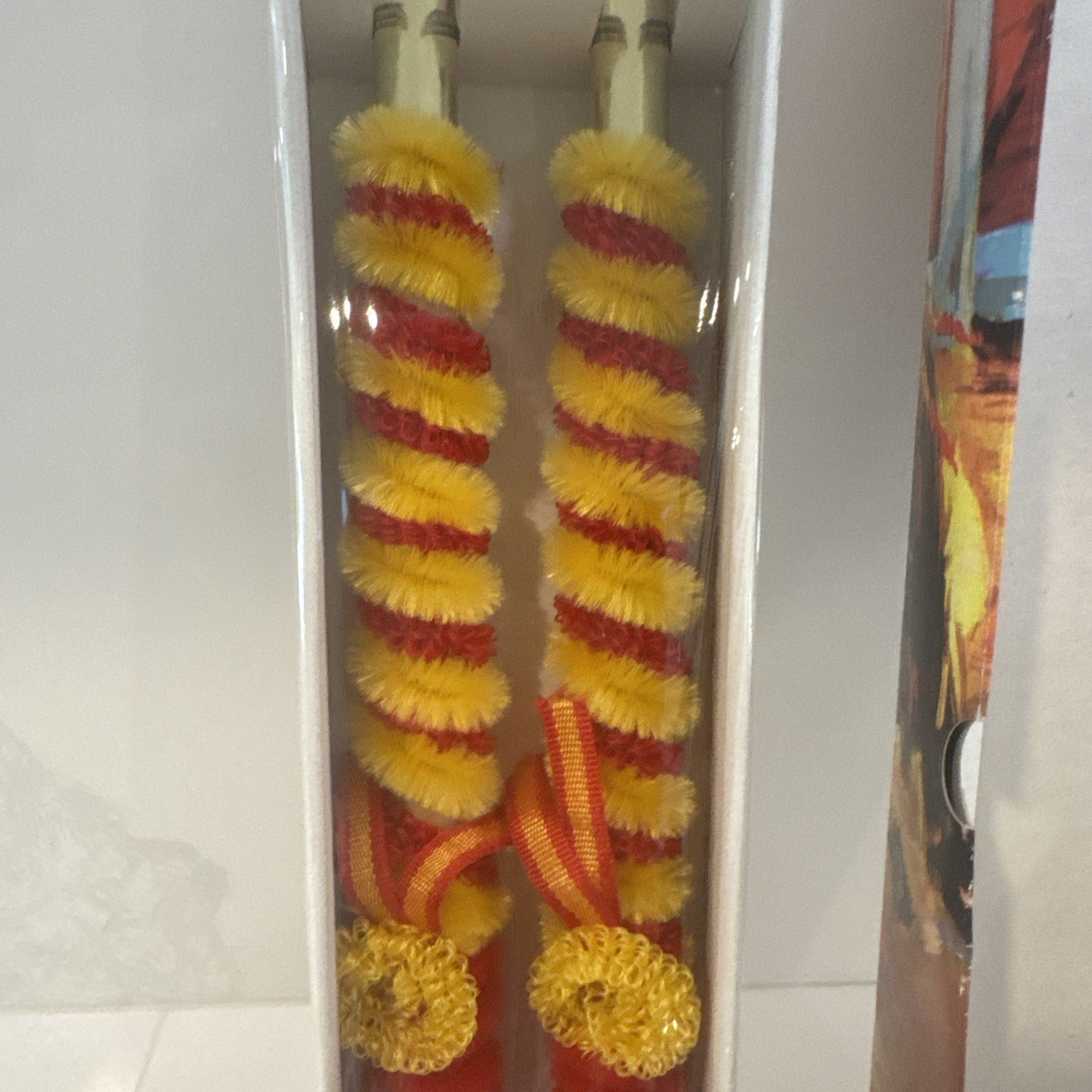 Vintage Artesania Tarrega Spanish Bullfighter Banderillas Darts w/ box NEW