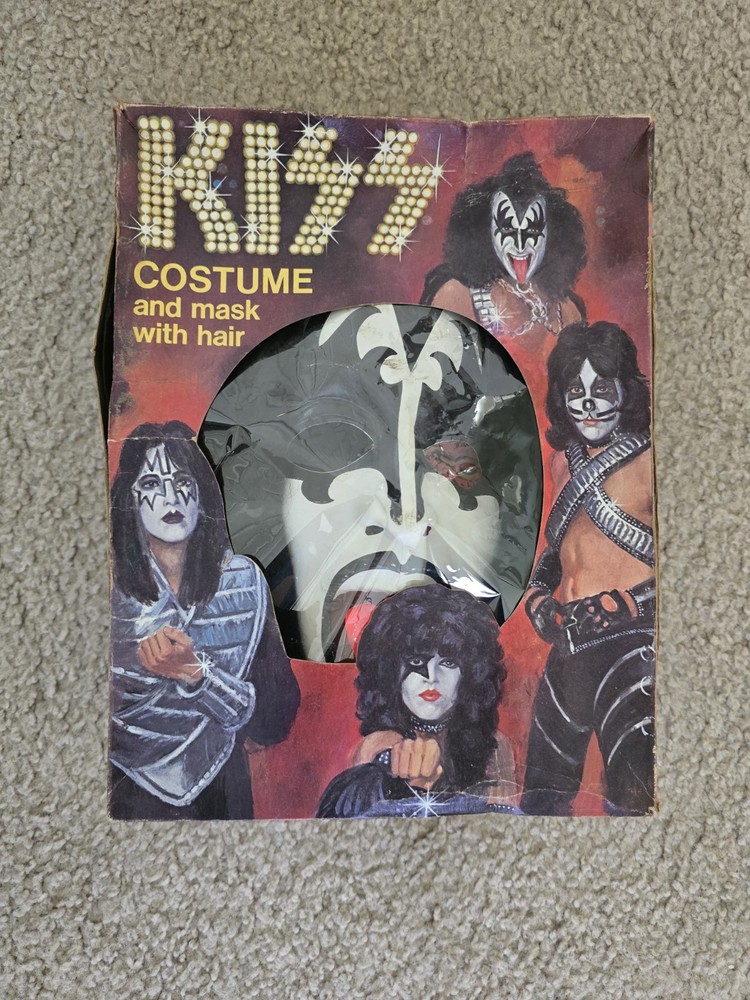 KISS Gene Simmons Vintage 1978 Halloween Costume Collegeville Aucoin