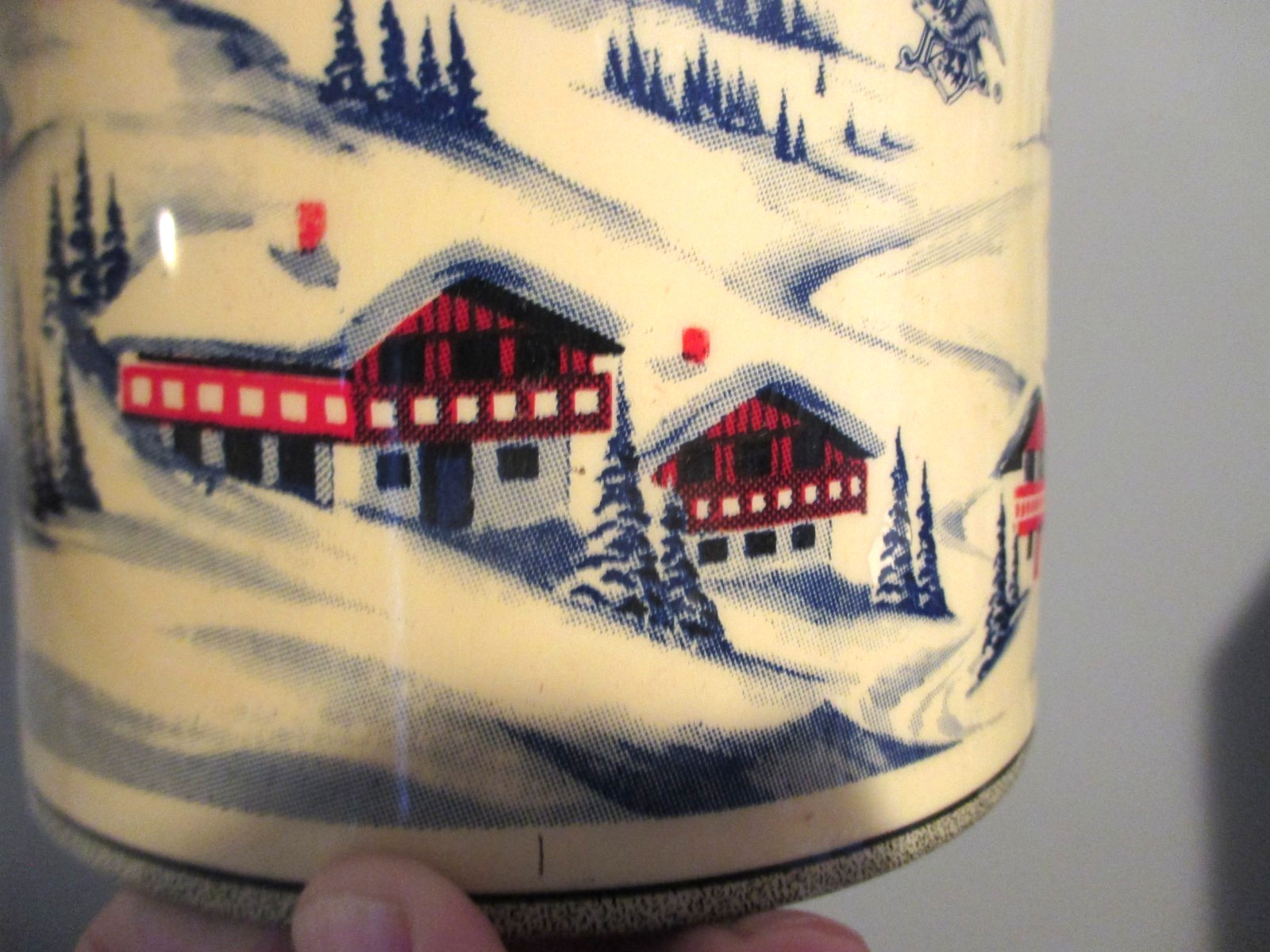 1950'S ANHEUSER-BUSCH BAVARIAN BEER -STORE BAR DISPLAY LIGHTED SPINNING CAN-18"