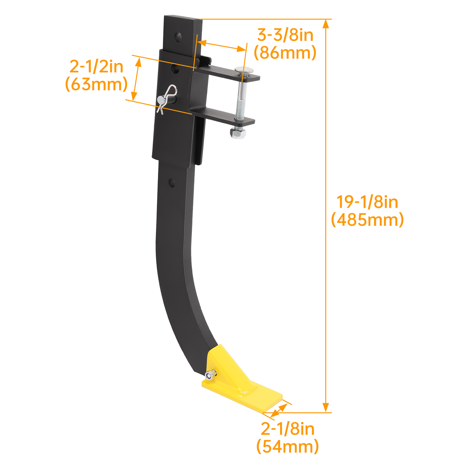 6 Steel Scarifier Shank w/Hardware For ATV/UTV Manual Implement Lift 1 Point