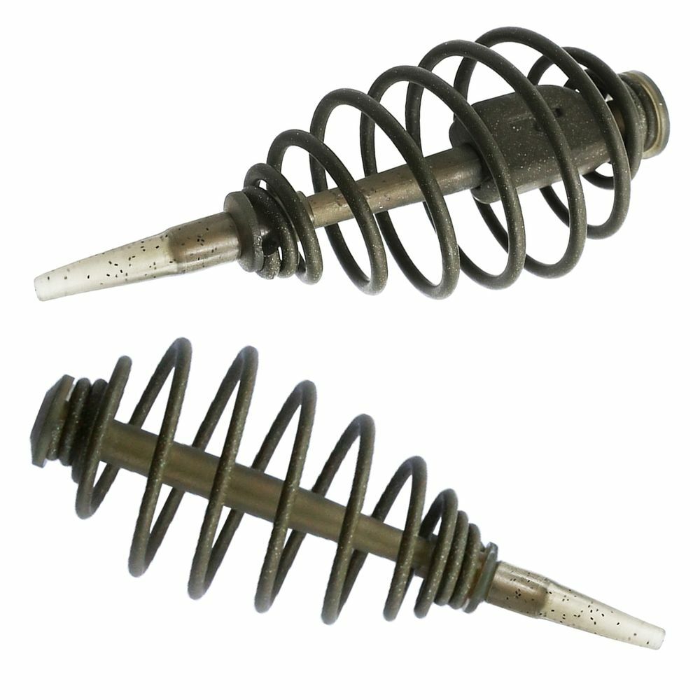 10 x SPRING Feeding Baskets 20-60 grams Life-ORANGE In Line Feeder Spiral Feed Baskets