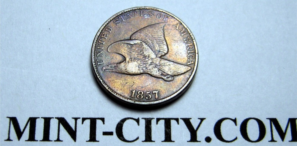 1857 Flying eagle 1 cent
