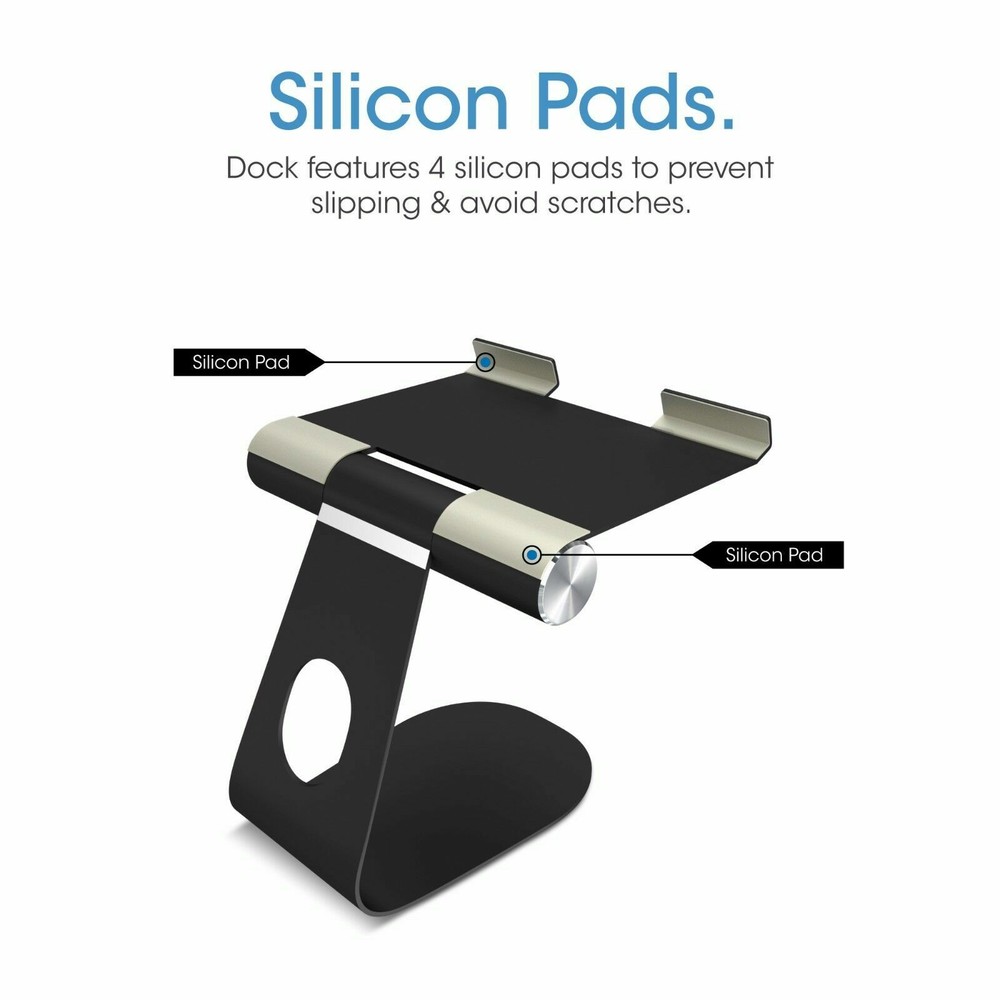 TechMatte Aluminum Adjustable Stand for Nintendo Switch - Silver