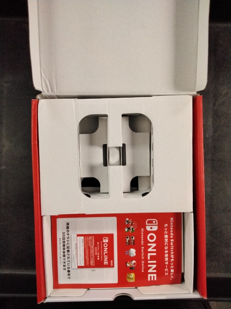 BOX ONLY Original Red/Blue Nintendo Switch OLED Model JPN