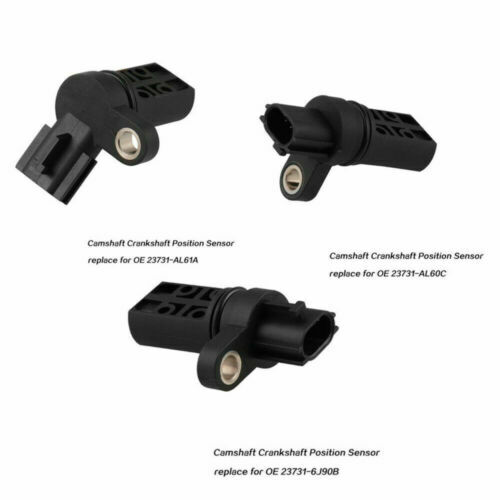 Camshaft Cam Crankshaft Position Sensor LH & RH Set of 3 For Infiniti Nissan