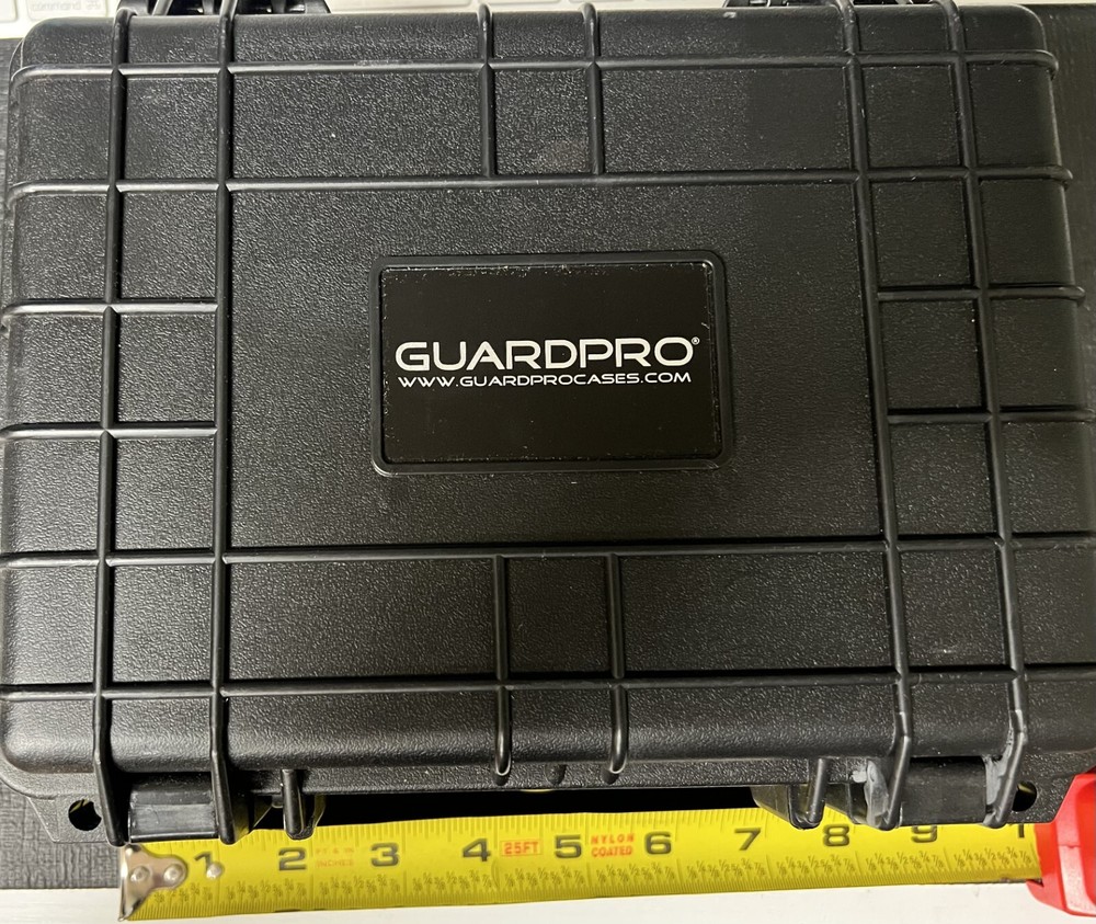 GUARDPRO Ammo Box Case Waterproof Lockable