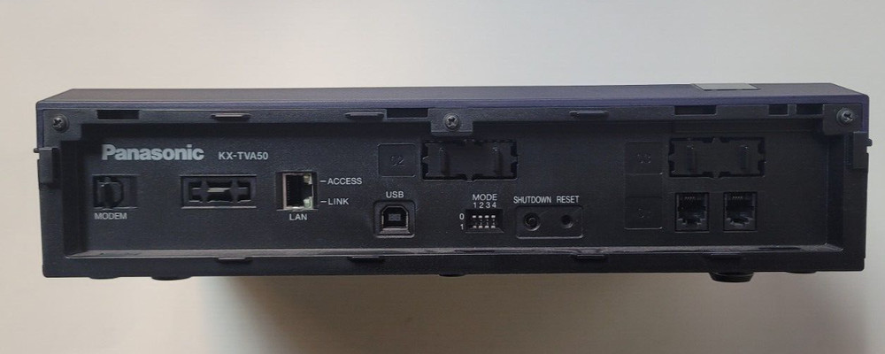 Panasonic KX-TVA50 Voice Mail Voice Processing System