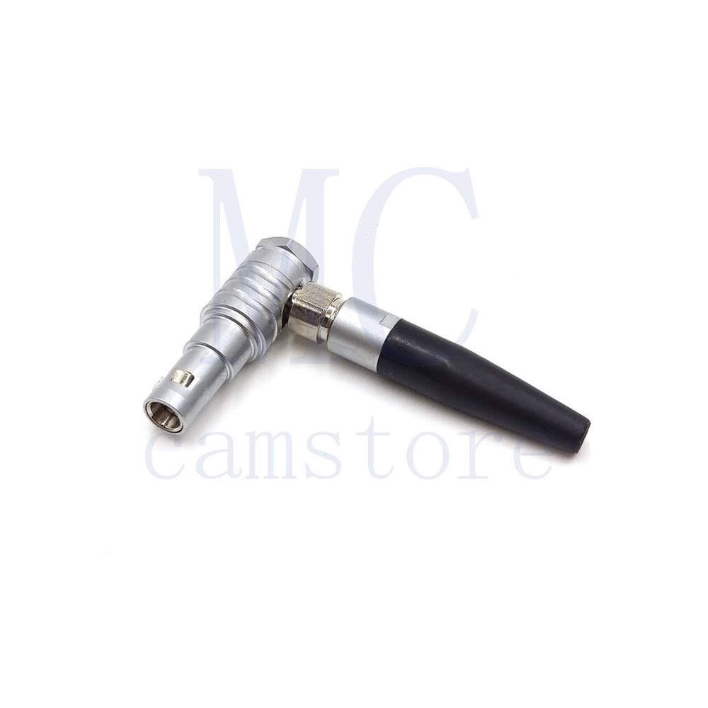 FHG 00B 2 3 4 5 Pin Push-pull Self-Locking Elbow 90° Plug For Industrial Camera