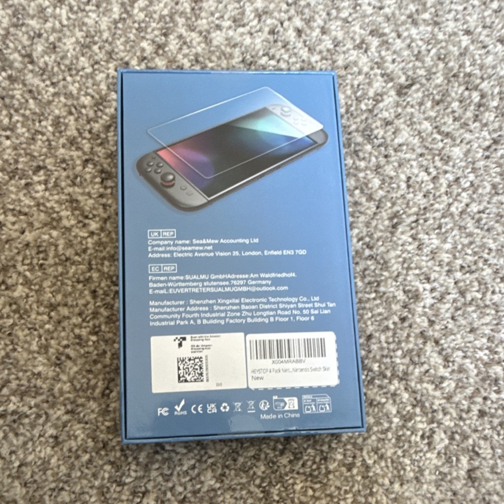HeysTop HD Screen Protector for Switch 2, 4 Pack, Bubble Free, Anti-Fingerprint