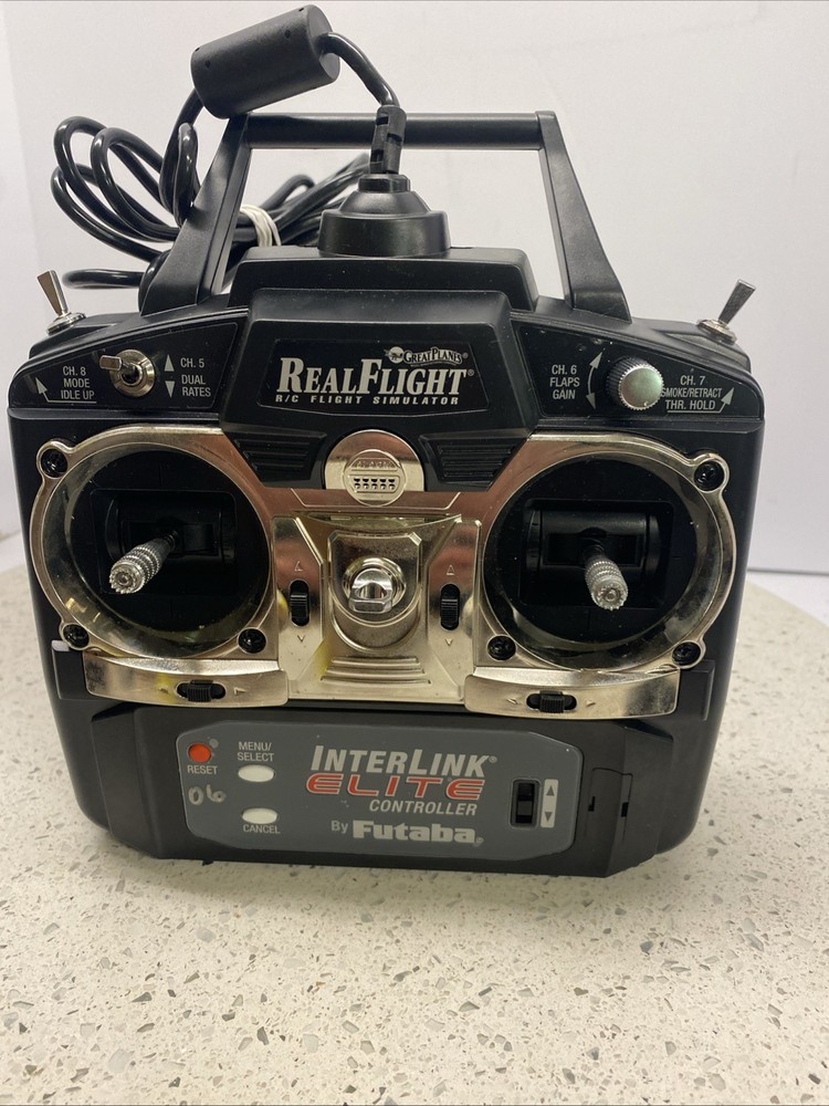 Futaba Interlink Elite Controller RF 7.5 RealFlight No Box