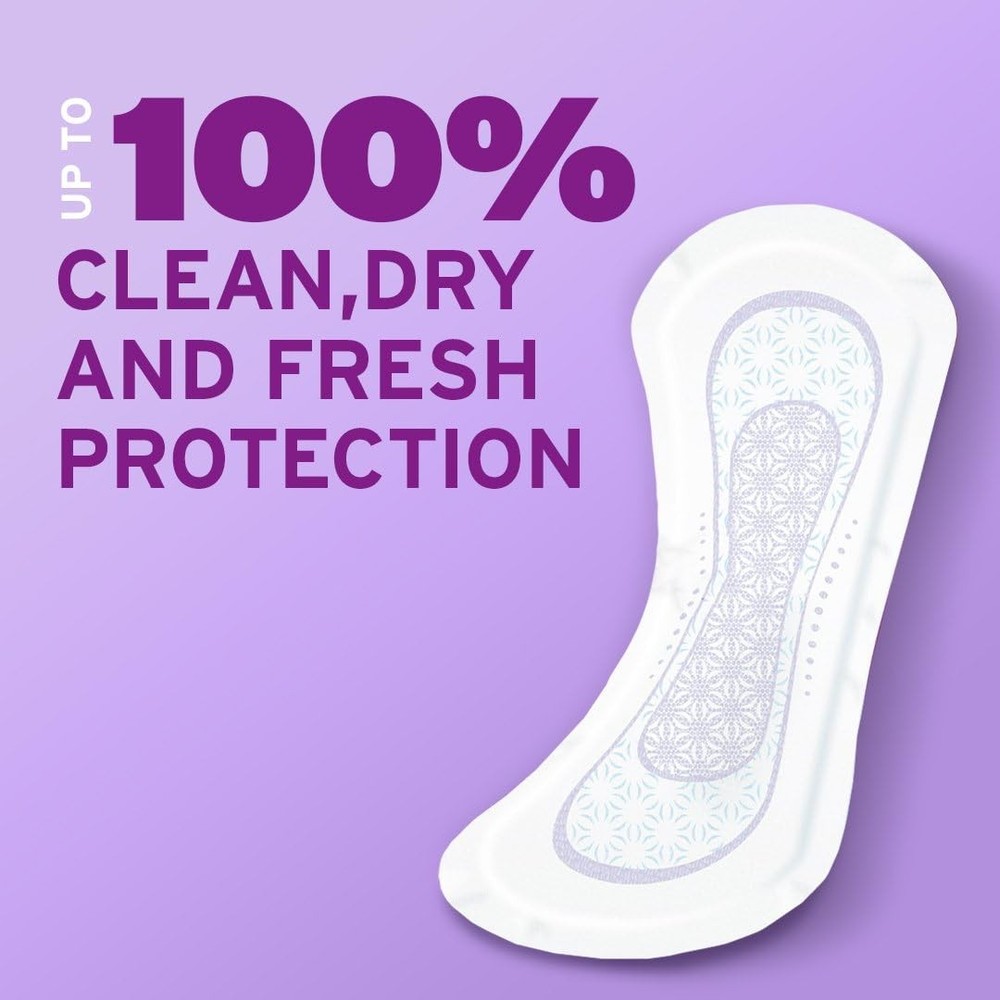 Poise Daily Liners: Very Light Absorbency, Long, 264 Count - Discreet Bladder Le