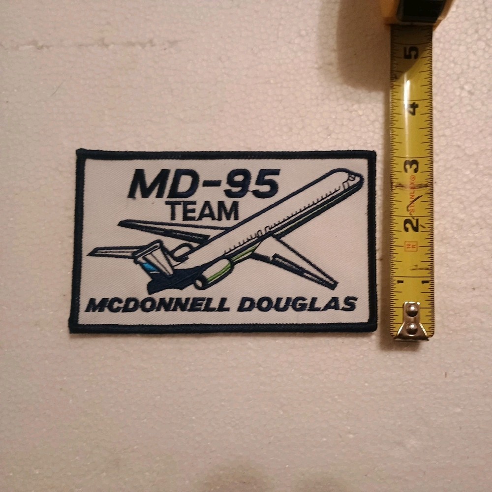 MD-95 Team Mcdonnell Douglas-Air Force Patch