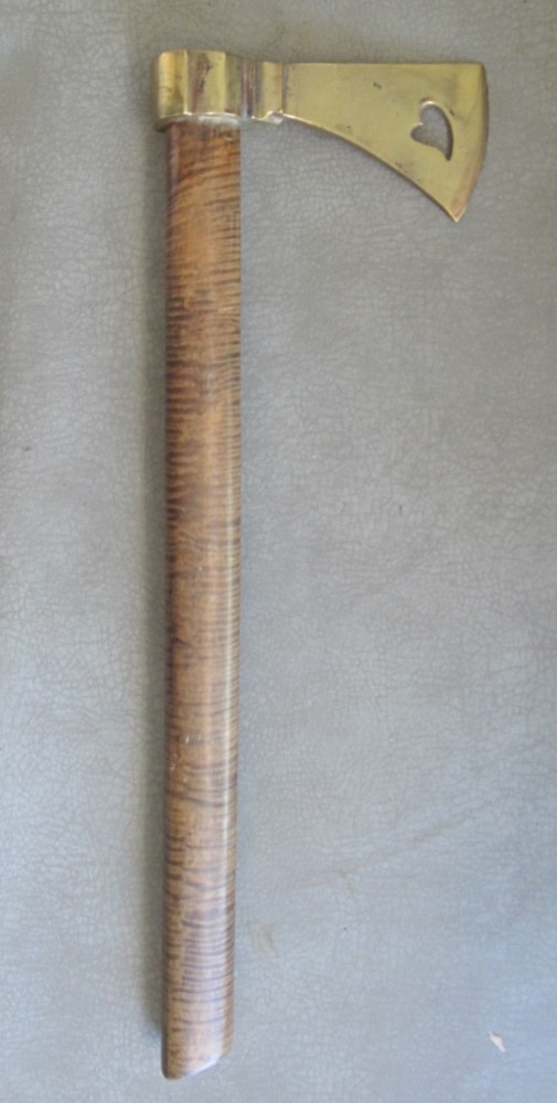 Custom-Made Fighting Tomahawk w/Scrimshaw.