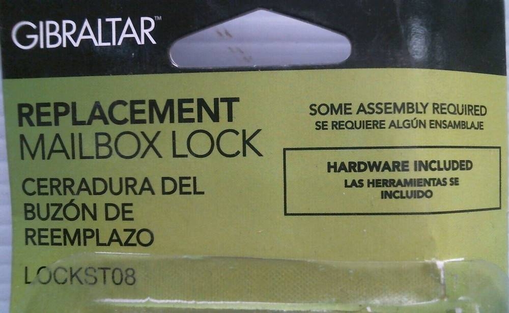 Gilbraltar Universal Replacement Mailbox Lock (LOCKST08) FS