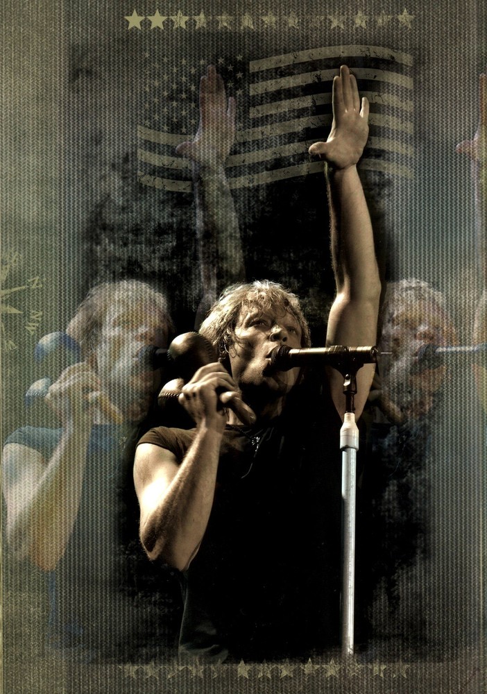 BON JOVI 2007 / 2008 LOST HIGHWAY TOUR PROGRAM BOOK /RICHIE SAMBORA / NM 2 MINT