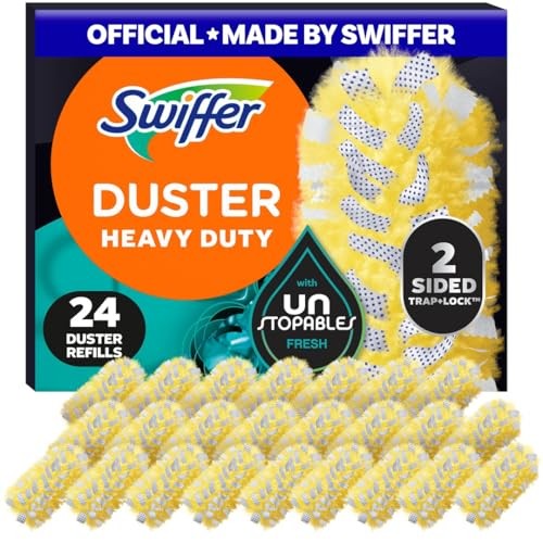Dusters Heavy Duty, Feather Head Multi-Surface Duster Refills for Cleaning,