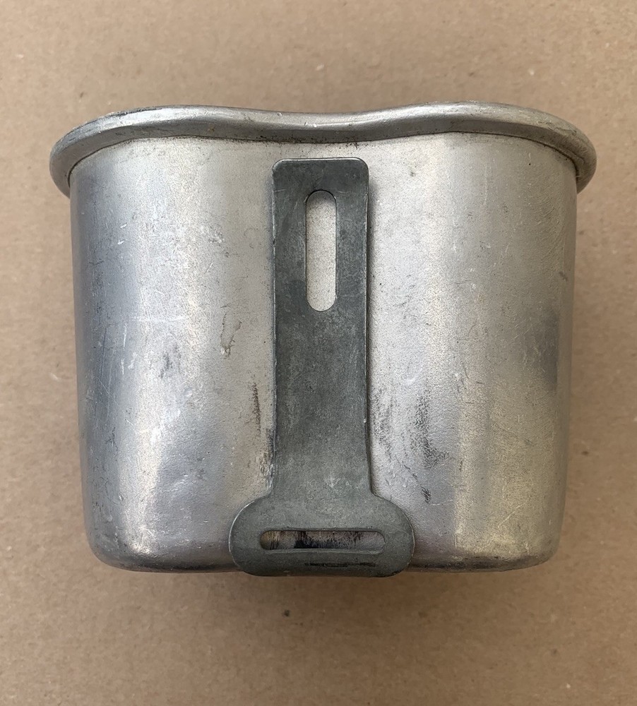 Original WWII US Military Canteen Cup 1945 Dated