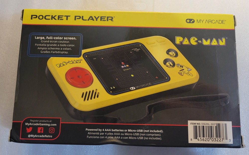 Pac-Man Pocket Player NIB