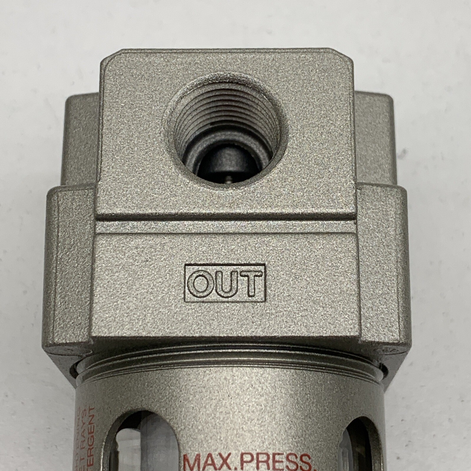 SMC AF20-N02-CZ Modular Compressed Air Filter 1/4" NPT, 150PSI, Auto Drain