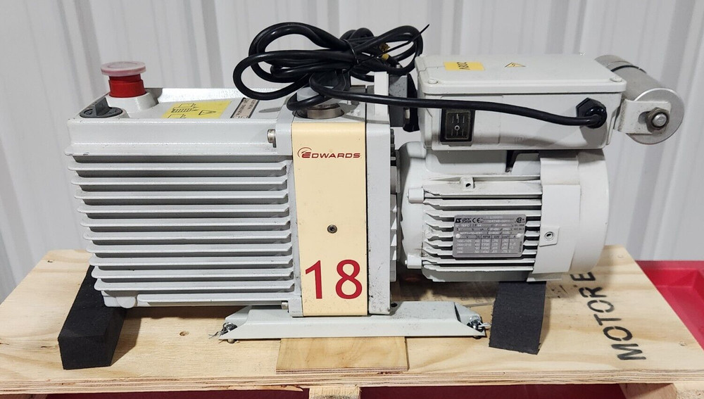 Edwards 18 E2M18 Rotary Vane Vacuum Pump A363-24-904