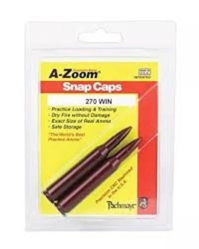 A-ZOOM 270WIN SNAP-CAPS 2PK (12224)