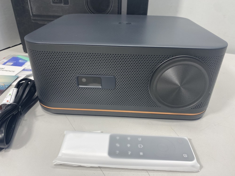 HAPPRUN - 2000 ANSI 4K Decoding Projector with WiFi and Bluetooth