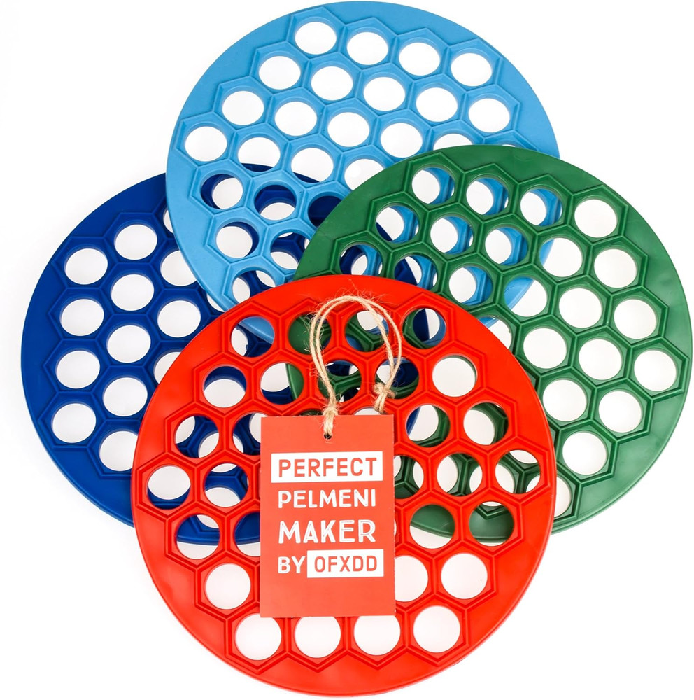 Russian Pelmeni Maker and Ravioli Maker Plastic Machine, Dumpling Form