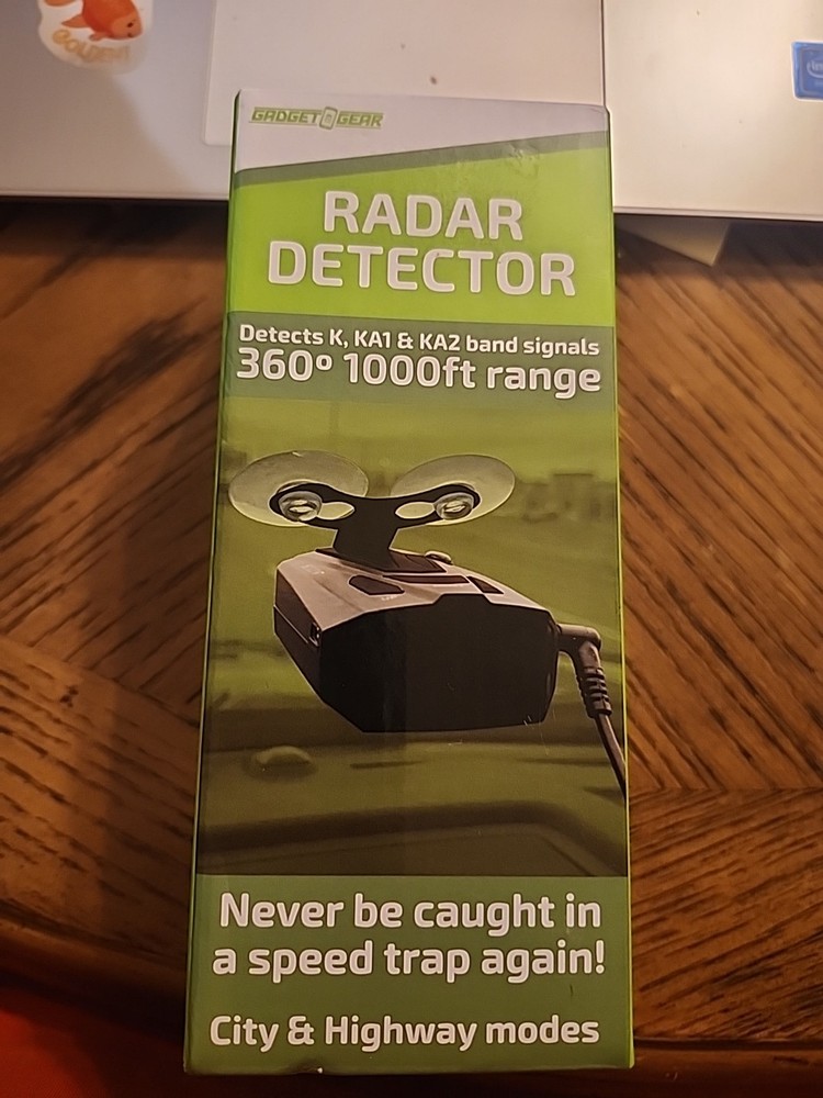Gadget Gear Radar Detector 1000ft Range