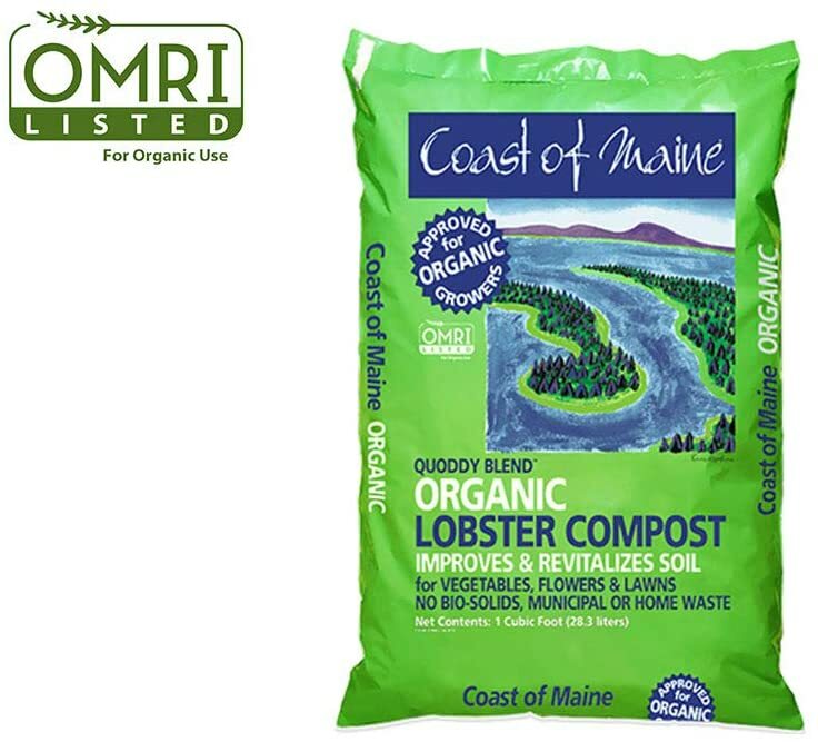 Coast of Maine Q1 Quoddy Blend, Organic Lobster Compost Soil, 1 cf