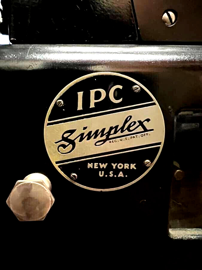35mm Super Simplex Projector working prop from TV series "Plot Against America"