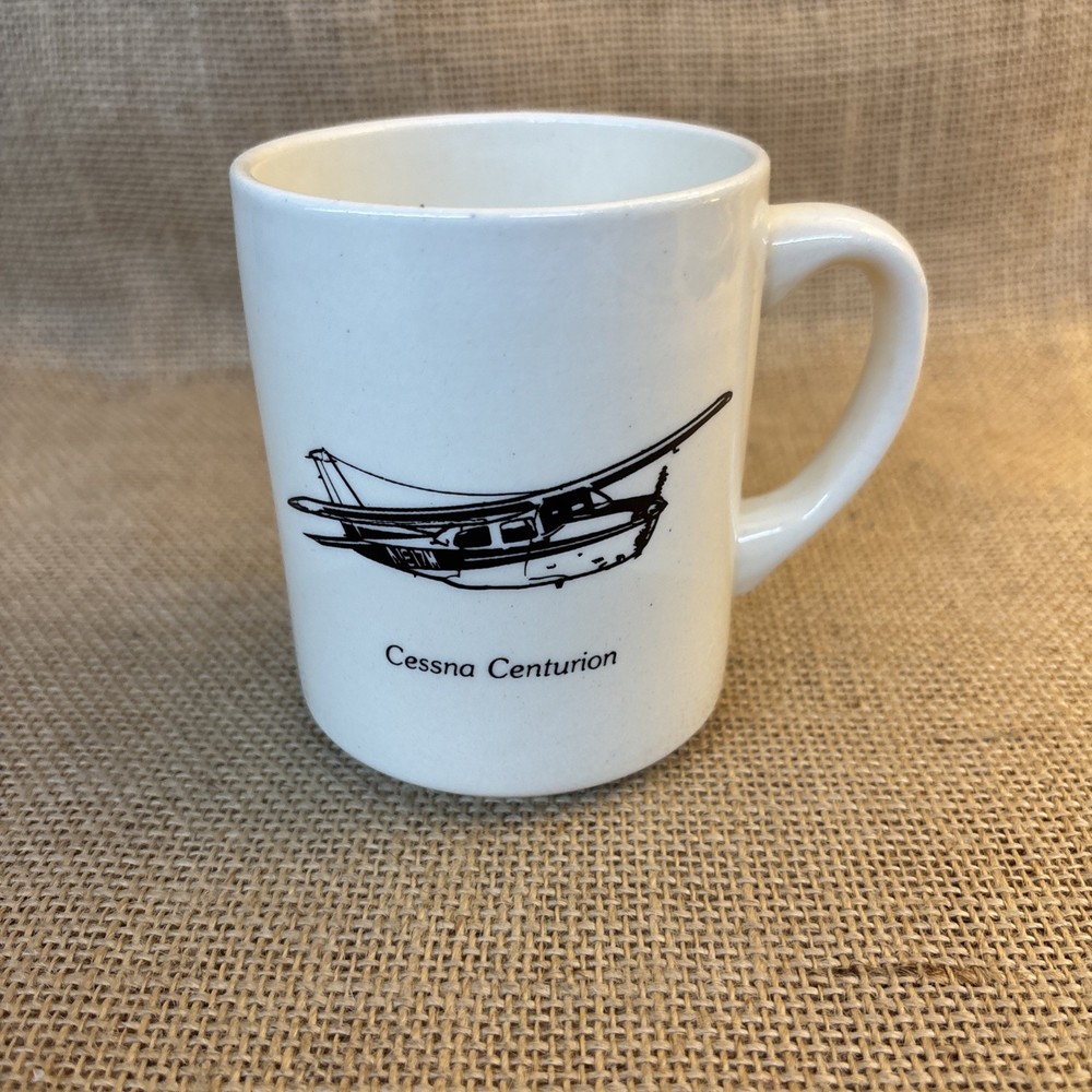 Cessna Centurion Vintage USA Ceramic Coffee Aviation Mug