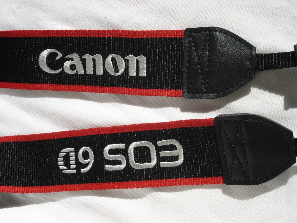 CANON EOS 6D CAMERA NECK STRAP