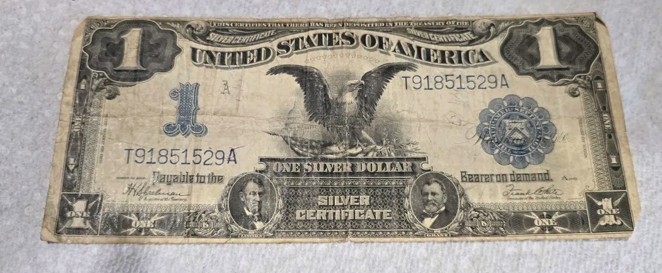 1899 1 silver certificate Black Eagle