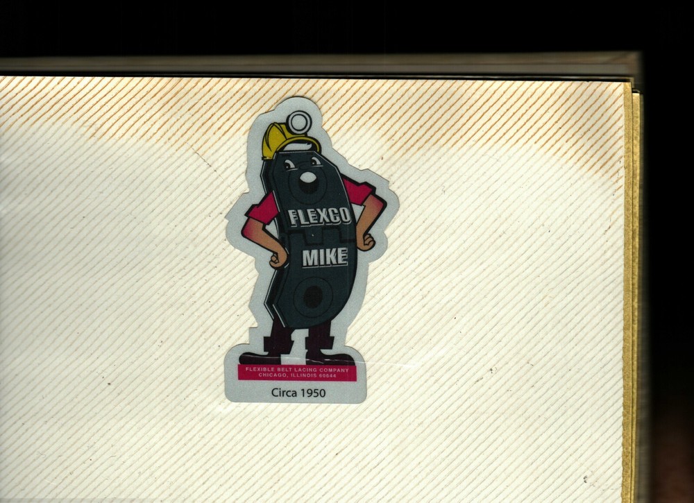 NICE FLEXCO MIKE COAL MINING STICKERS # 1092