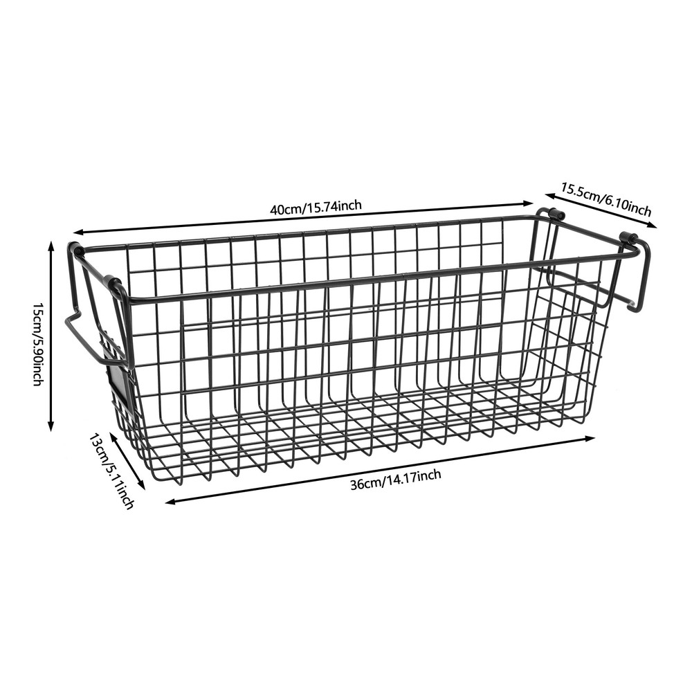 4 Pcs Stackable Storage Baskets, Storage Baskets, Vegetable Storage Baskets